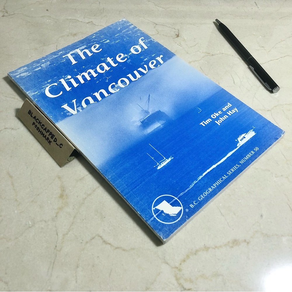 Climate of Vancouver Tim Oke John Hay Geography Book Non-fiction Academia VTG